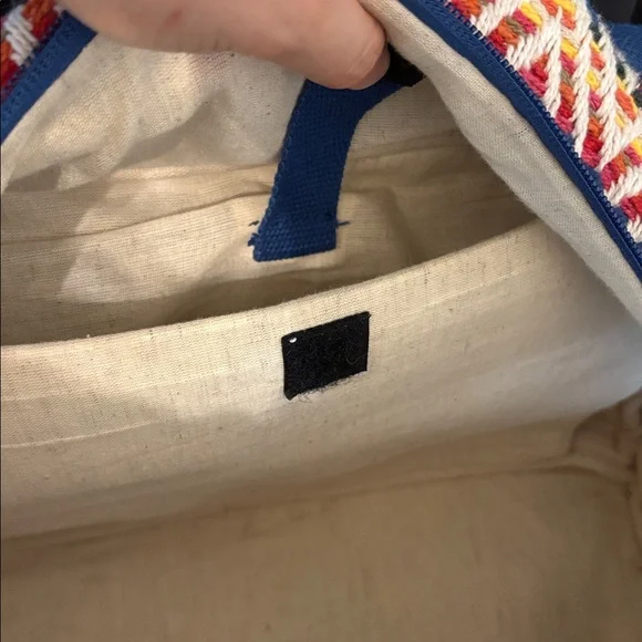 Limited Edition Retro Colored Chevron Weekender by Lucy & Yak - Picture 7 of 9